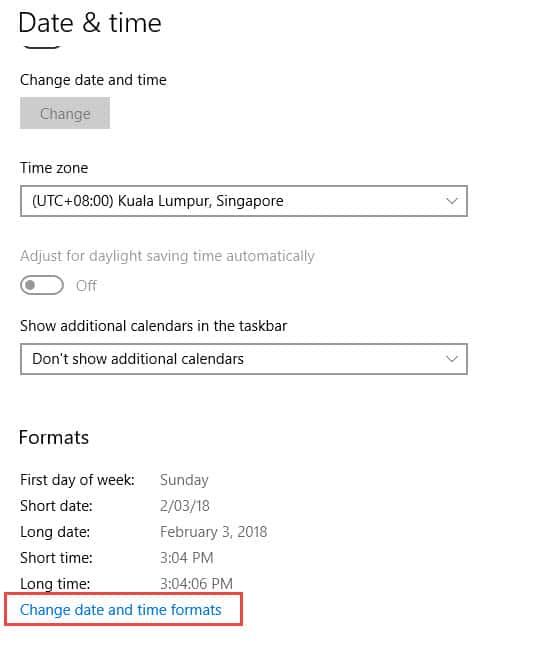 Short Date Format Excel